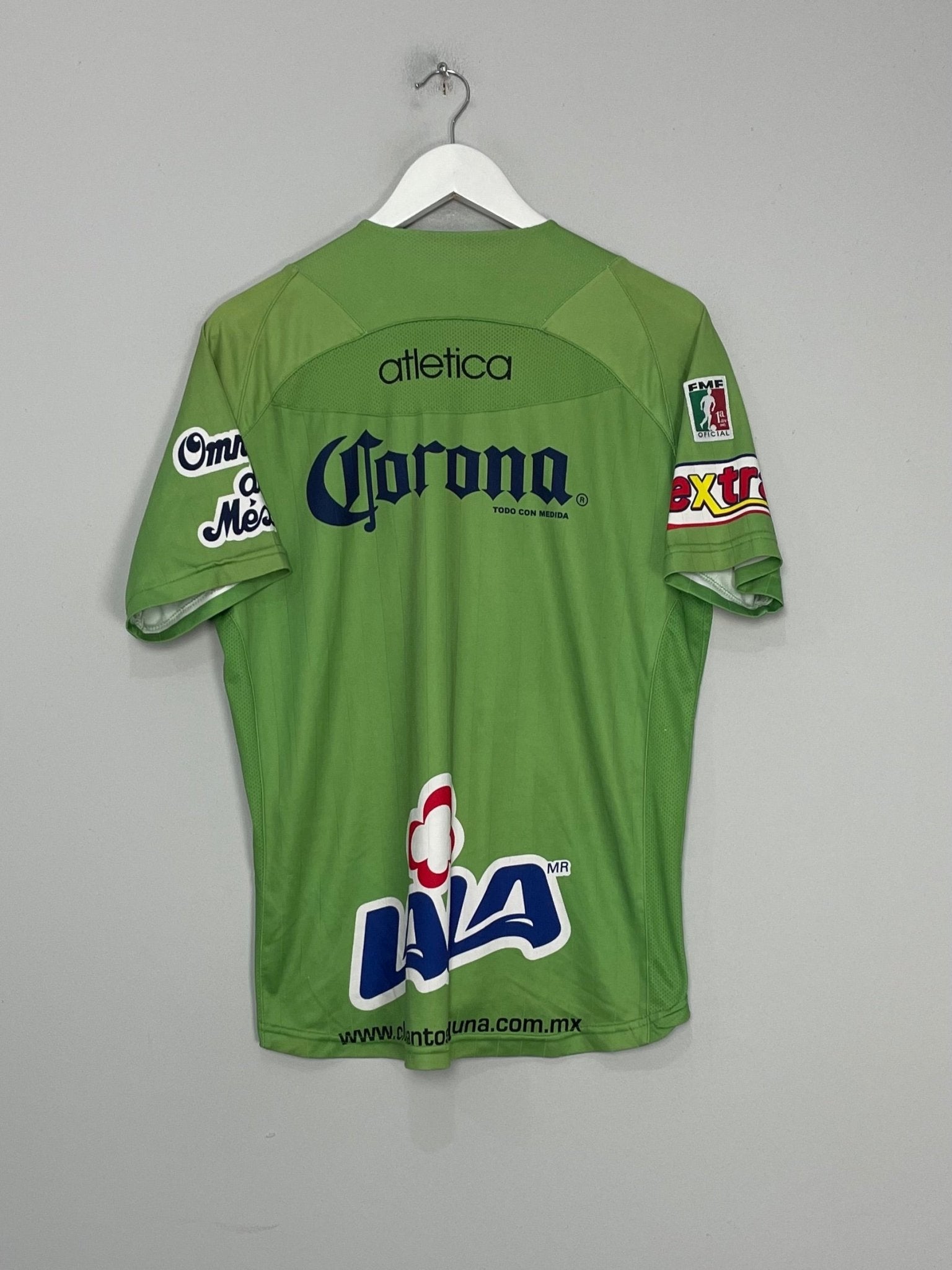 Shop 2009/10 SANTOS LAGUNA AWAY SHIRT (S) ATLETICA, classic football shirts, vintage football shirts & retro soccer jerseys at Cult Kits