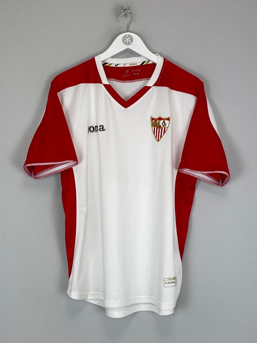 2009/10 SEVILLA 15 HOME SHIRT (L) JOMA - Cult Kits - Large - Buy Vintage Football Shirts, Authentic Retro Football Shirts For Sale, Classic Football Shirts & Soccer Jersey