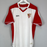 2009/10 SEVILLA 15 HOME SHIRT (L) JOMA - Cult Kits - Large - Buy Vintage Football Shirts, Authentic Retro Football Shirts For Sale, Classic Football Shirts & Soccer Jersey