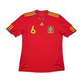 Buy 2009/10 Spain A.Iniesta 6 Home Shirt (L) Adidas ~ Free worldwide shipping ~ Authentic Vintage Football Shirts from Cult Kits