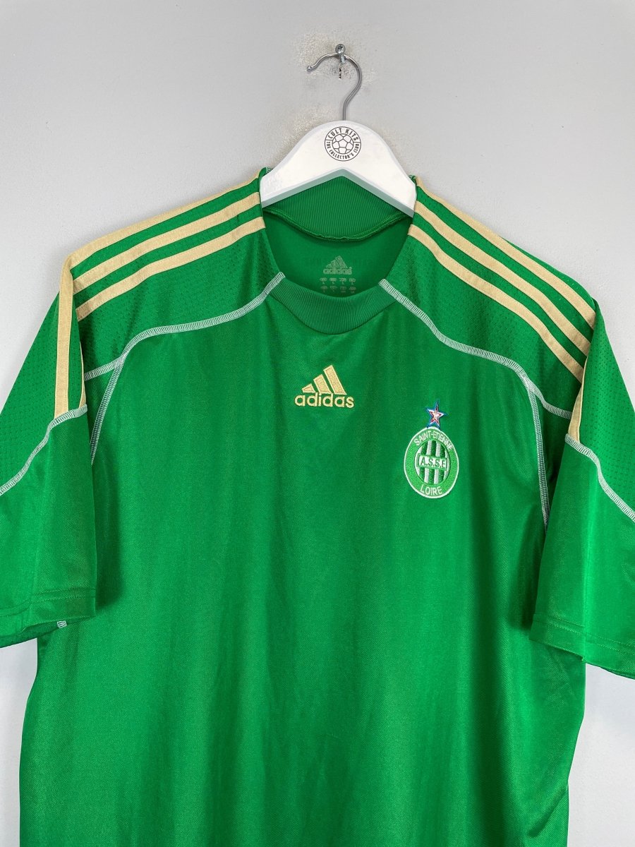2009/10 ST ETIENNE HOME SHIRT (L) ADIDAS - Cult Kits - Large - Buy Vintage Football Shirts, Authentic Retro Football Shirts For Sale, Classic Football Shirts & Soccer Jersey
