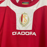Shop 2009/10 STANDARD LIEGE HOME SHIRT (M) DIADORA, classic football shirts, vintage football shirts & retro soccer jerseys at Cult Kits