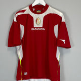Shop 2009/10 STANDARD LIEGE HOME SHIRT (M) DIADORA, classic football shirts, vintage football shirts & retro soccer jerseys at Cult Kits