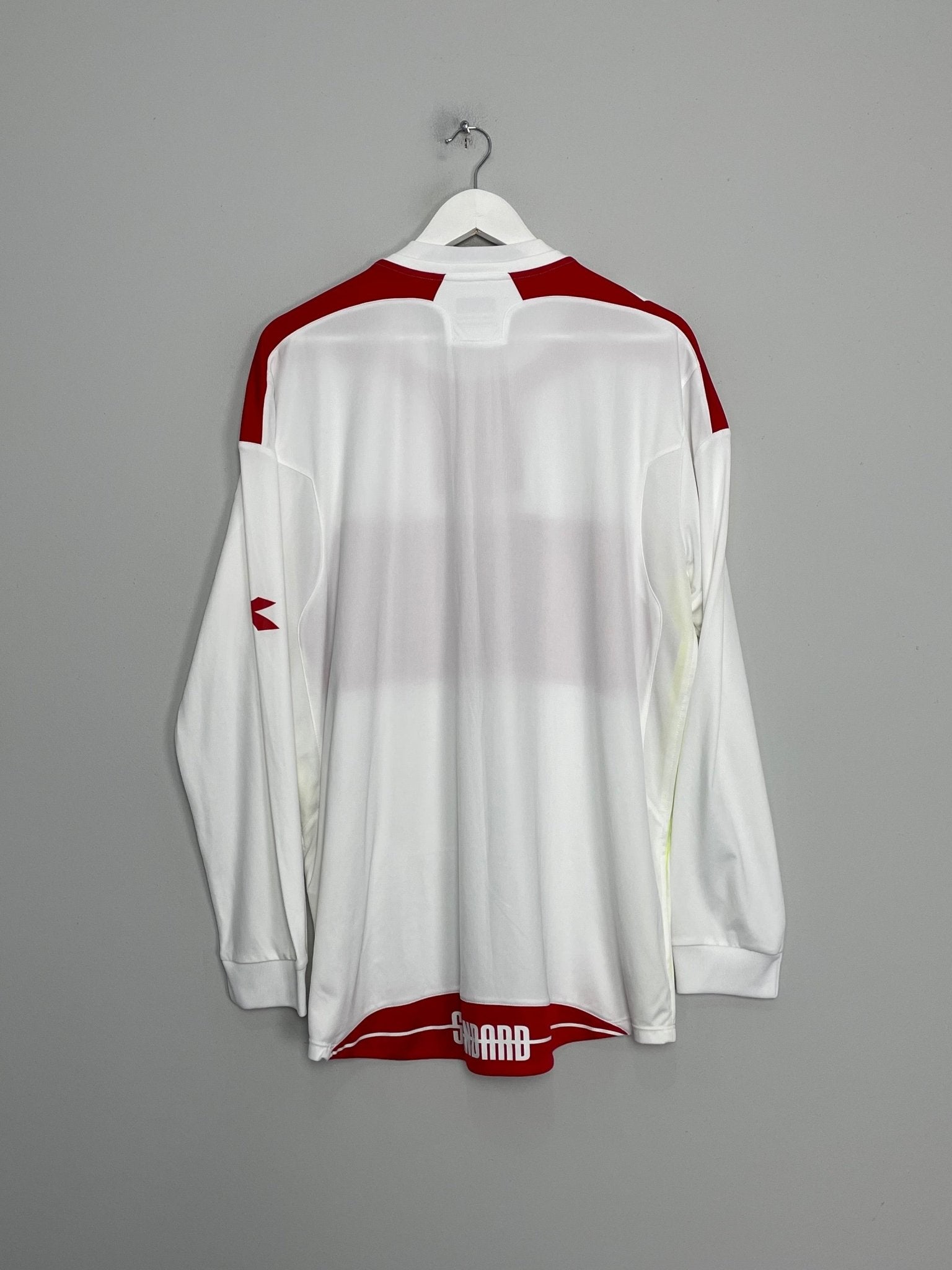 Shop 2009/10 STANDARD LIEGE L/S AWAY SHIRT (XL) DIADORA, classic football shirts, vintage football shirts & retro soccer jerseys at Cult Kits