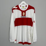 Shop 2009/10 STANDARD LIEGE L/S AWAY SHIRT (XL) DIADORA, classic football shirts, vintage football shirts & retro soccer jerseys at Cult Kits