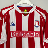 Shop 2009/10 STOKE CITY HOME SHIRT (L) LE COQ, classic football shirts, vintage football shirts & retro soccer jerseys at Cult Kits