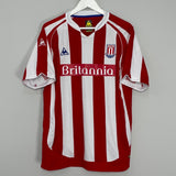 Shop 2009/10 STOKE CITY HOME SHIRT (L) LE COQ, classic football shirts, vintage football shirts & retro soccer jerseys at Cult Kits