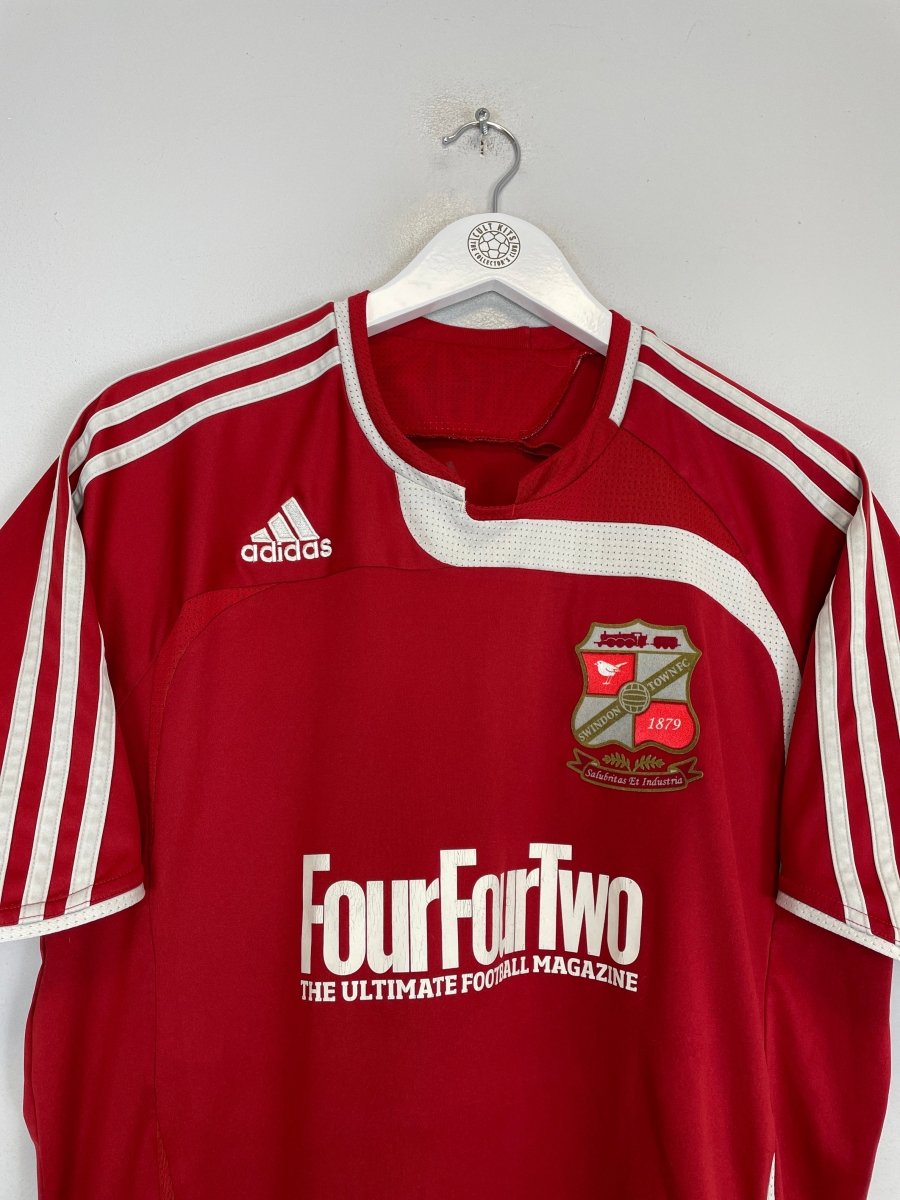 2009/10 SWINDON TOWN HOME SHIRT (L) ADIDAS - Cult Kits - Large - Buy Vintage Football Shirts, Authentic Retro Football Shirts For Sale, Classic Football Shirts & Soccer Jersey