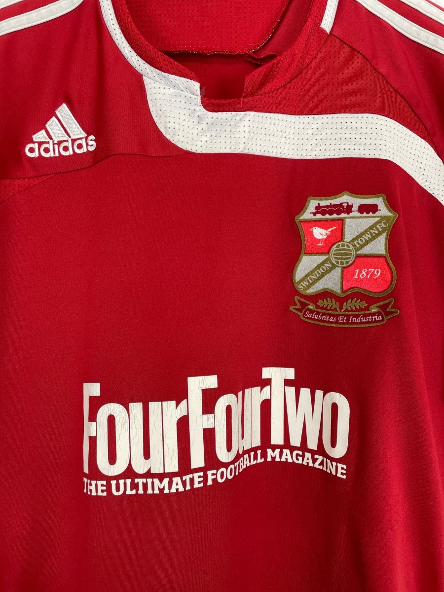 2009/10 SWINDON TOWN HOME SHIRT (L) ADIDAS - Cult Kits - Large - Buy Vintage Football Shirts, Authentic Retro Football Shirts For Sale, Classic Football Shirts & Soccer Jersey