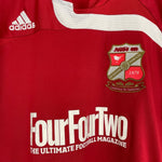 2009/10 SWINDON TOWN HOME SHIRT (L) ADIDAS - Cult Kits - Large - Buy Vintage Football Shirts, Authentic Retro Football Shirts For Sale, Classic Football Shirts & Soccer Jersey