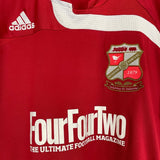 2009/10 SWINDON TOWN HOME SHIRT (L) ADIDAS - Cult Kits - Large - Buy Vintage Football Shirts, Authentic Retro Football Shirts For Sale, Classic Football Shirts & Soccer Jersey