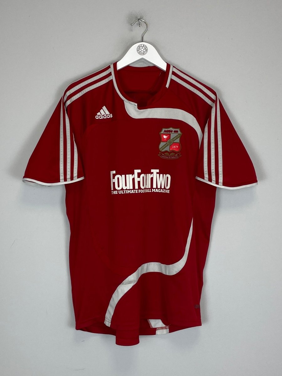 2009/10 SWINDON TOWN HOME SHIRT (L) ADIDAS - Cult Kits - Large - Buy Vintage Football Shirts, Authentic Retro Football Shirts For Sale, Classic Football Shirts & Soccer Jersey