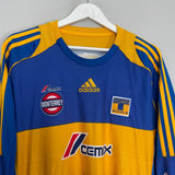 Shop 2009/10 TIGRES L/S AWAY SHIRT (XL) ADIDAS, classic football shirts, vintage football shirts & retro soccer jerseys at Cult Kits