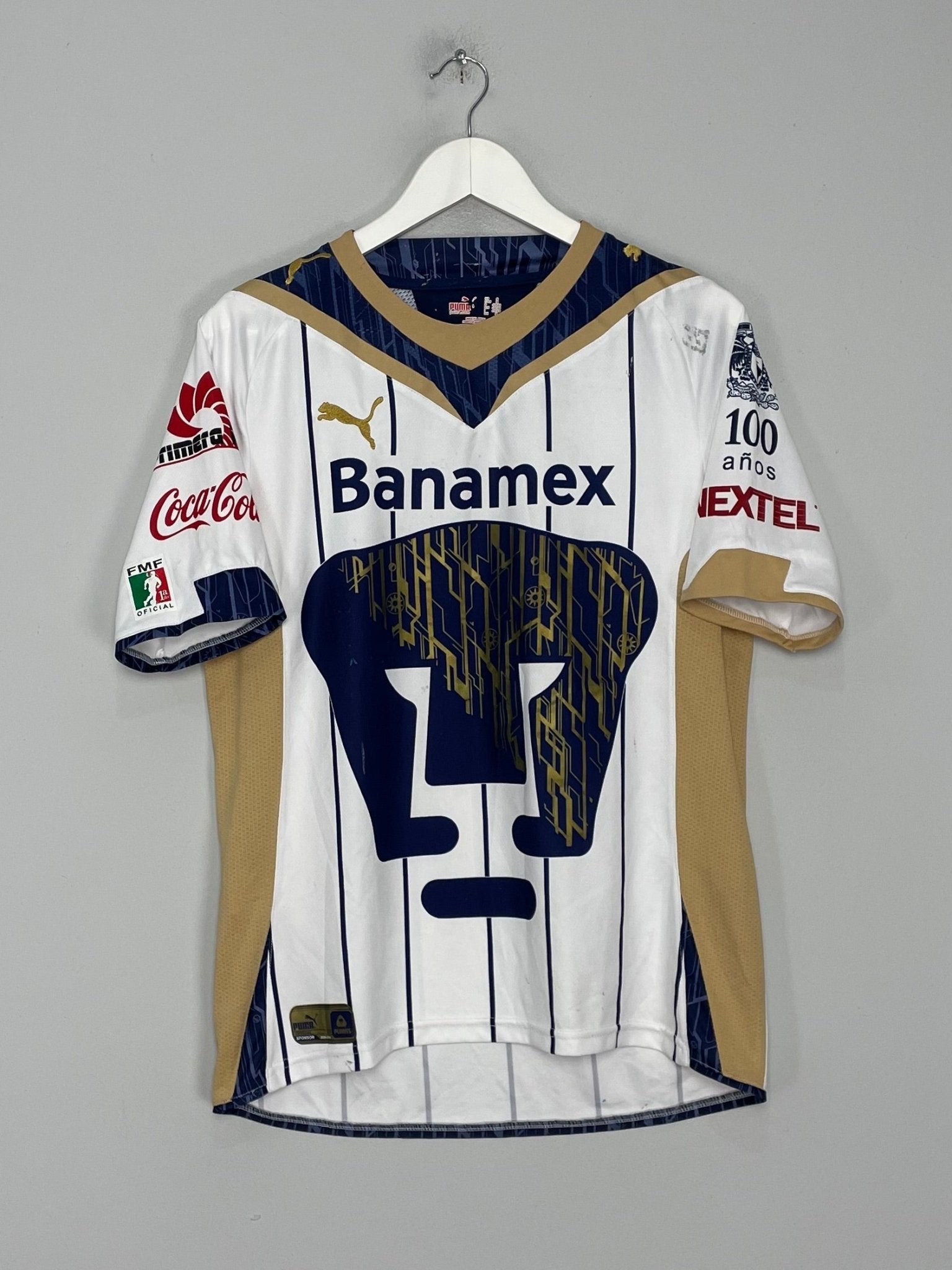 Shop 2009/10 UNAM PUMAS HOME SHIRT (M) PUMA, classic football shirts, vintage football shirts & retro soccer jerseys at Cult Kits