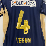 Shop 2009/10 UNAM PUMAS VERON #4 AWAY SHIRT (M) PUMA, classic football shirts, vintage football shirts & retro soccer jerseys at Cult Kits