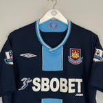 2009/10 WEST HAM DIAMANTE 32 AWAY SHIRT (L) UMBRO - Cult Kits - Large - Buy Vintage Football Shirts, Authentic Retro Football Shirts For Sale, Classic Football Shirts & Soccer Jersey