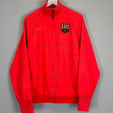 Shop 2009/11 BARCELONA TRACK JACKET (L) NIKE, classic football shirts, vintage football shirts & retro soccer jerseys at Cult Kits