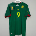 Shop 2009/11 CAMEROON ETO'O #9 HOME SHIRT (L) PUMA, classic football shirts, vintage football shirts & retro soccer jerseys at Cult Kits