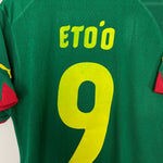 Shop 2009/11 CAMEROON ETO'O #9 HOME SHIRT (L) PUMA, classic football shirts, vintage football shirts & retro soccer jerseys at Cult Kits