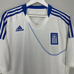 Shop 2009/11 GREECE HOME SHIRT (L) ADIDAS, classic football shirts, vintage football shirts & retro soccer jerseys at Cult Kits