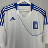 Shop 2009/11 GREECE HOME SHIRT (L) ADIDAS, classic football shirts, vintage football shirts & retro soccer jerseys at Cult Kits