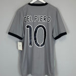 Shop 2009/11 JUVENTUS DEL PIERO #10 *BNWT* AWAY SHIRT (L) NIKE, classic football shirts, vintage football shirts & retro soccer jerseys at Cult Kits