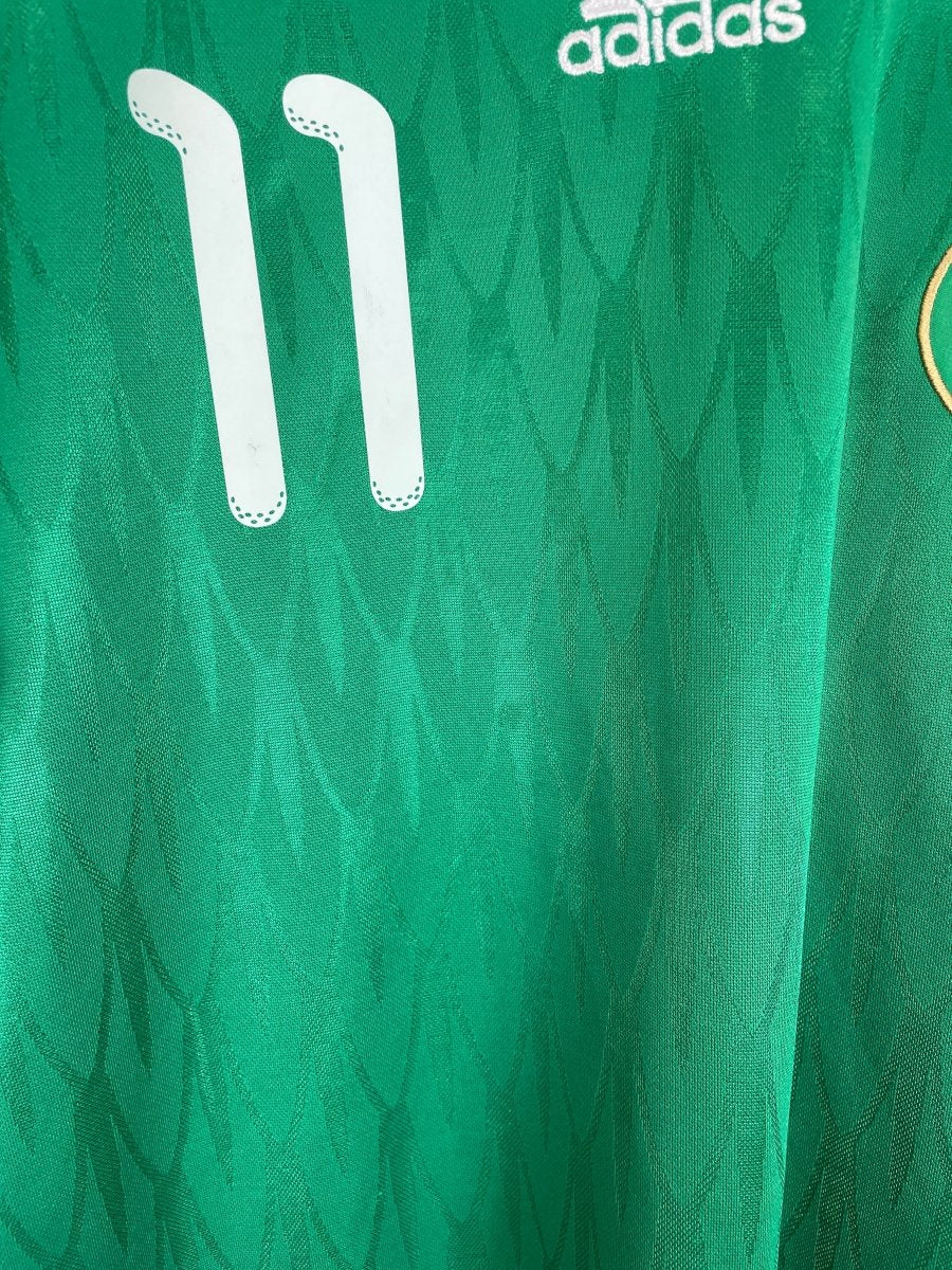 2009/11 MEXICO C.VELA 11 HOME SHIRT (L) ADIDAS - Cult Kits - Large - Buy Vintage Football Shirts, Authentic Retro Football Shirts For Sale, Classic Football Shirts & Soccer Jersey
