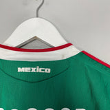 Shop 2009/11 MEXICO J.HERNANDEZ #14 HOME SHIRT (M) ADIDAS, classic football shirts, vintage football shirts & retro soccer jerseys at Cult Kits