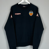 Shop 2009/11 VALENCIA JUMPER (XL) KAPPA, classic football shirts, vintage football shirts & retro soccer jerseys at Cult Kits