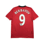 Buy 2009/2010 Machester United Berbatov 9 Home Shirt (S) Nike ~ Free worldwide shipping ~ Authentic Vintage Football Shirts from Cult Kits