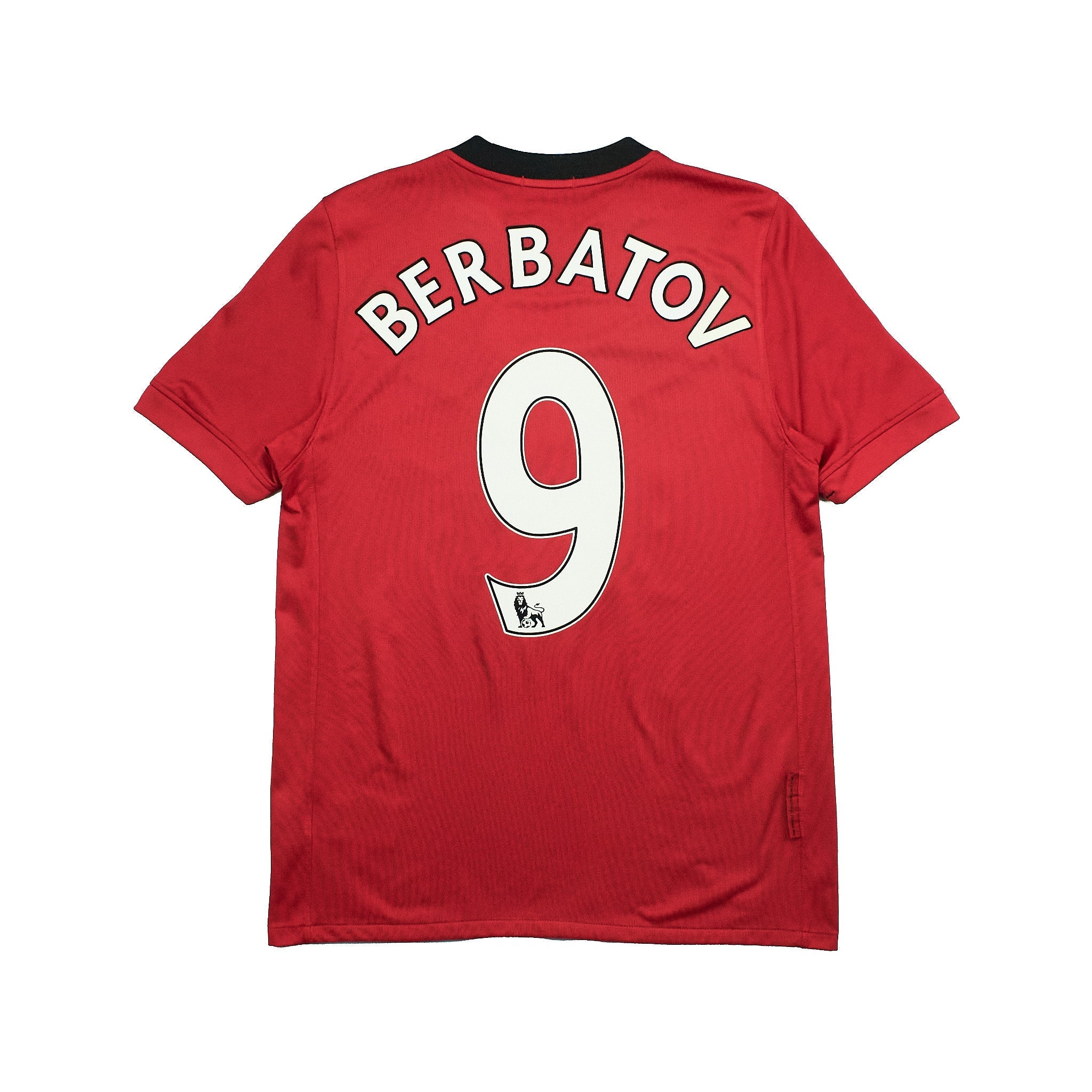 Buy 2009/2010 Machester United Berbatov 9 Home Shirt (S) Nike ~ Free worldwide shipping ~ Authentic Vintage Football Shirts from Cult Kits