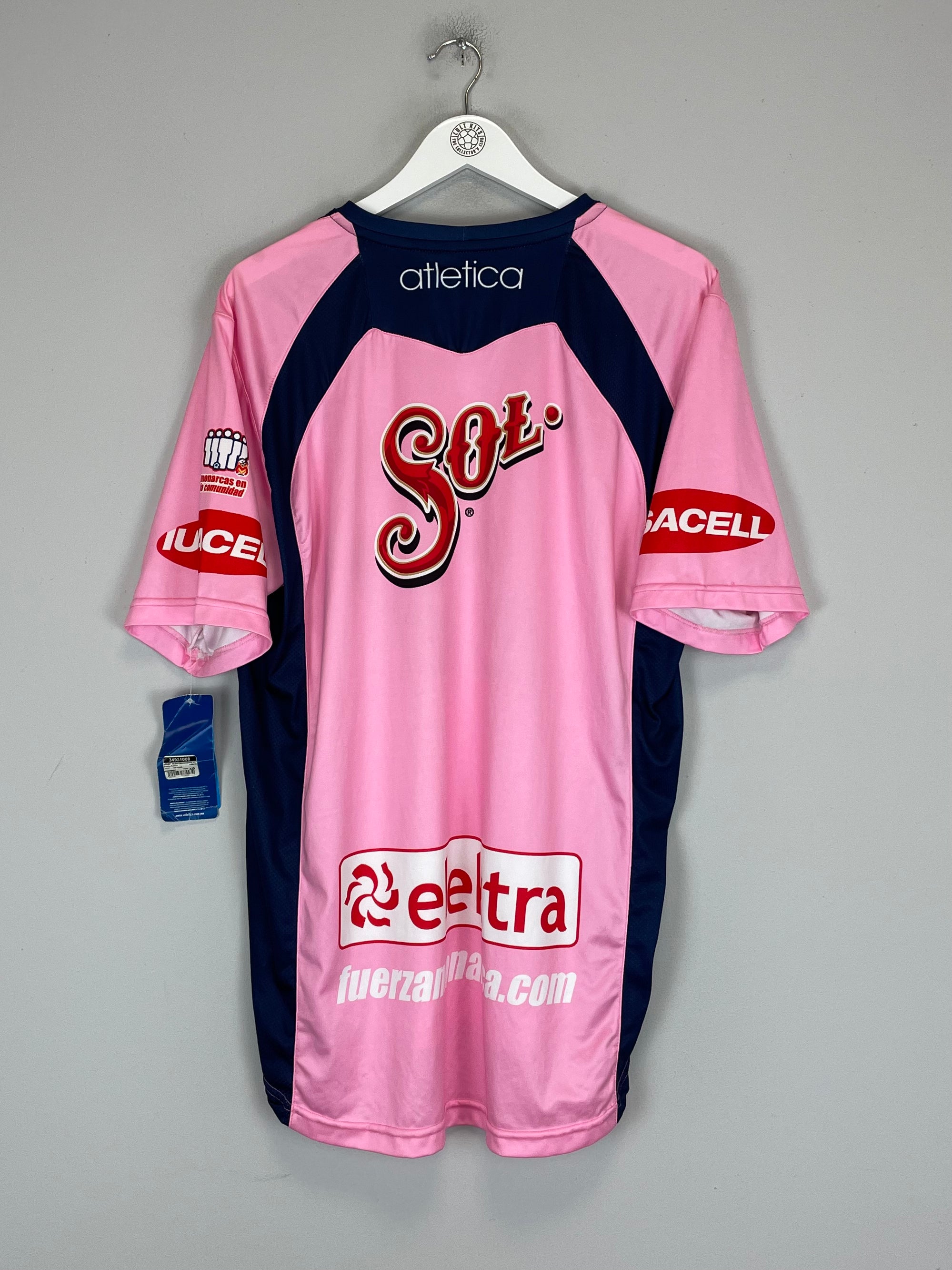 2009/10 MONARCAS MORELIA *BNWT* TRAINING SHIRT (XL) ATLETICA SOL BACK