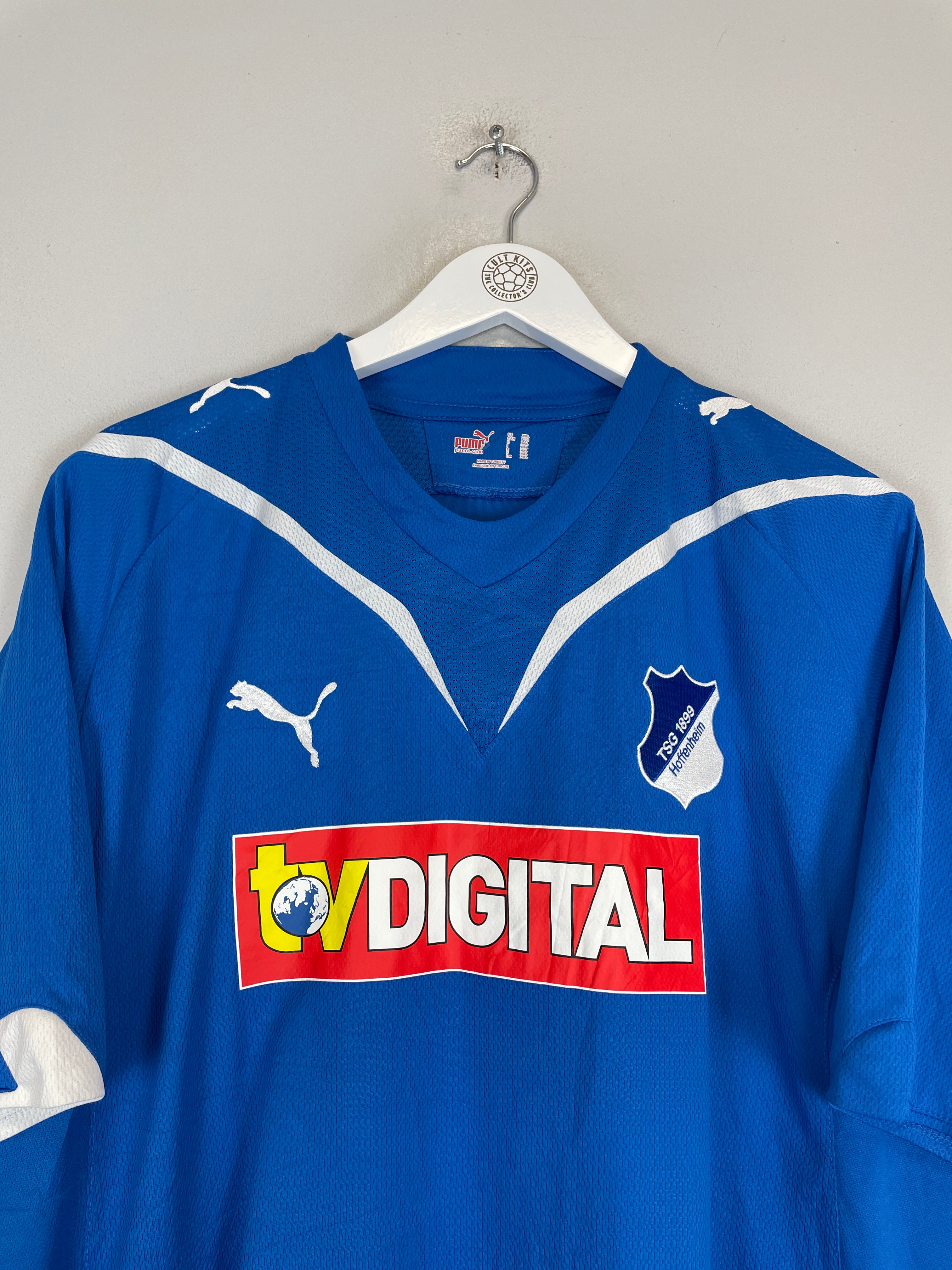 2009/11 HOFFENHEIM HOME SHIRT (XXL) PUMA TVDIGITAL BLUE WHITE