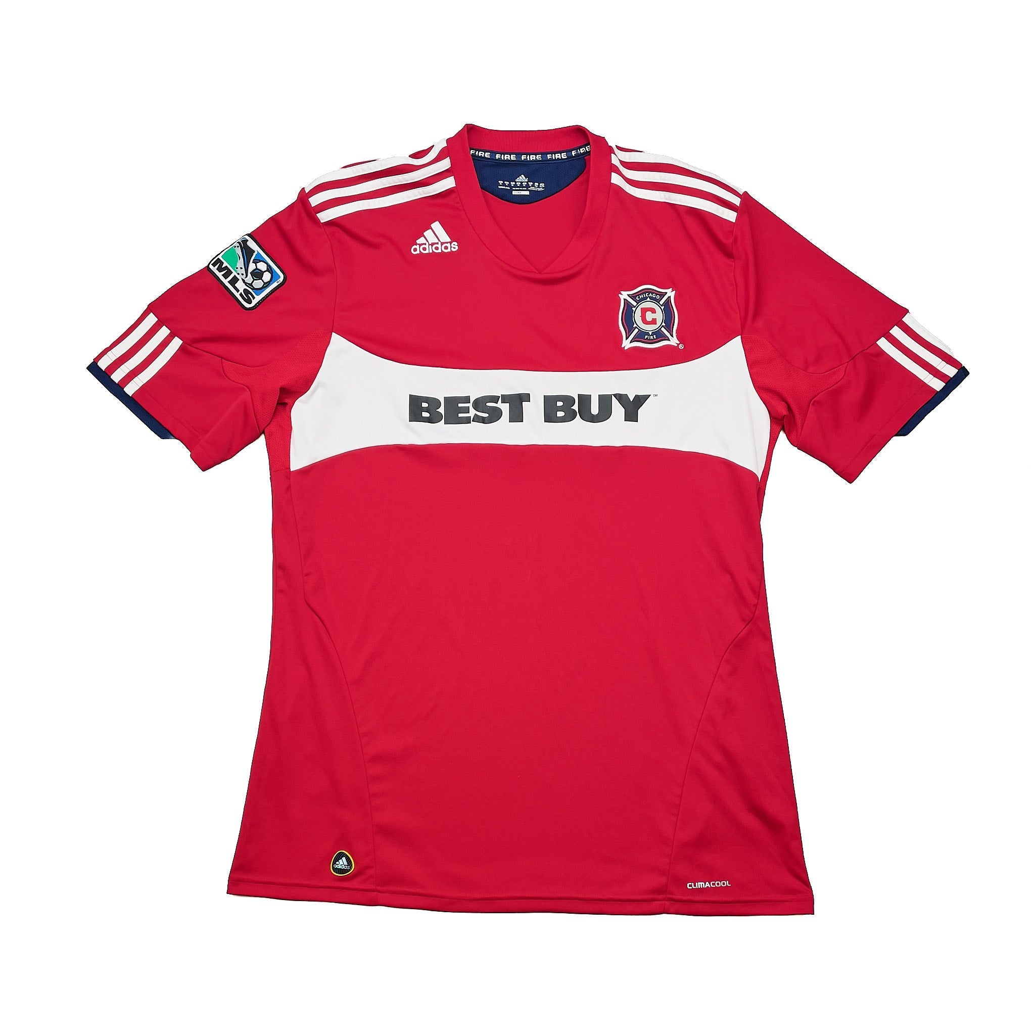 Buy 2010 Chicago Fire Home Shirt (XL) Adidas ~ Free worldwide shipping available ~ Authentic Vintage Football Shirts from Cult Kits