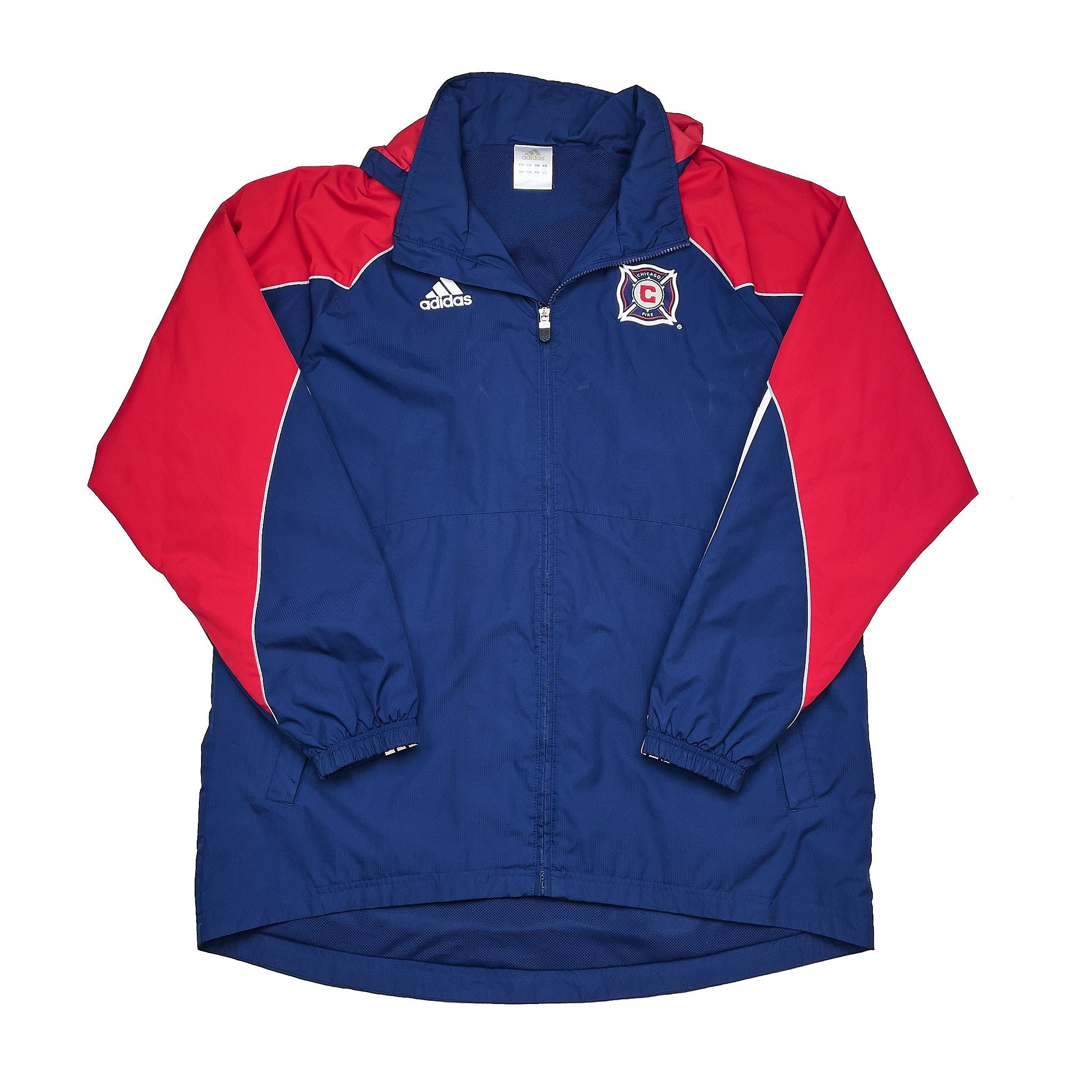 Buy 2010 Chicago Fire Track Jacket (XL) Adidas ~ Free worldwide shipping ~ Authentic Vintage Football Shirts from Cult Kits