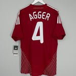 Shop 2010 DENMARK AGGER #5 *PLAYER ISSUE* BNWT HOME SHIRT (XL) ADIDAS, classic football shirts, vintage football shirts & retro soccer jerseys at Cult Kits