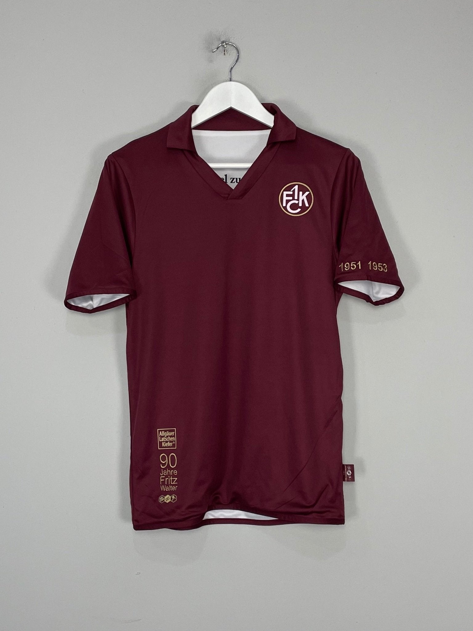 Shop 2010 KAISERSLAUTERN *90 YEAR* #8 SPECIAL SHIRT (M) DO YOU FOOTBALL, classic football shirts, vintage football shirts & retro soccer jerseys at Cult Kits