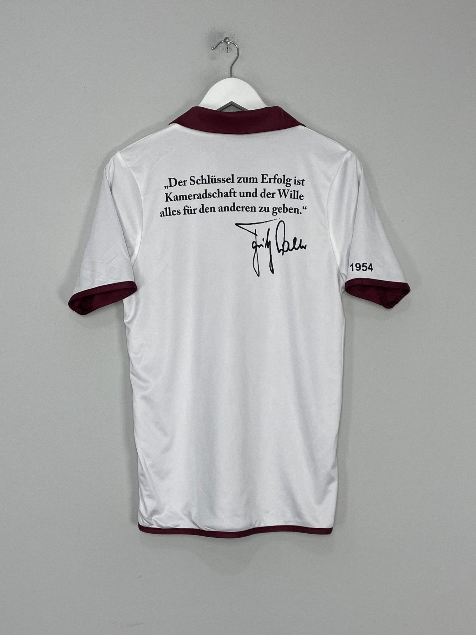 Shop 2010 KAISERSLAUTERN *90 YEAR* #8 SPECIAL SHIRT (M) DO YOU FOOTBALL, classic football shirts, vintage football shirts & retro soccer jerseys at Cult Kits