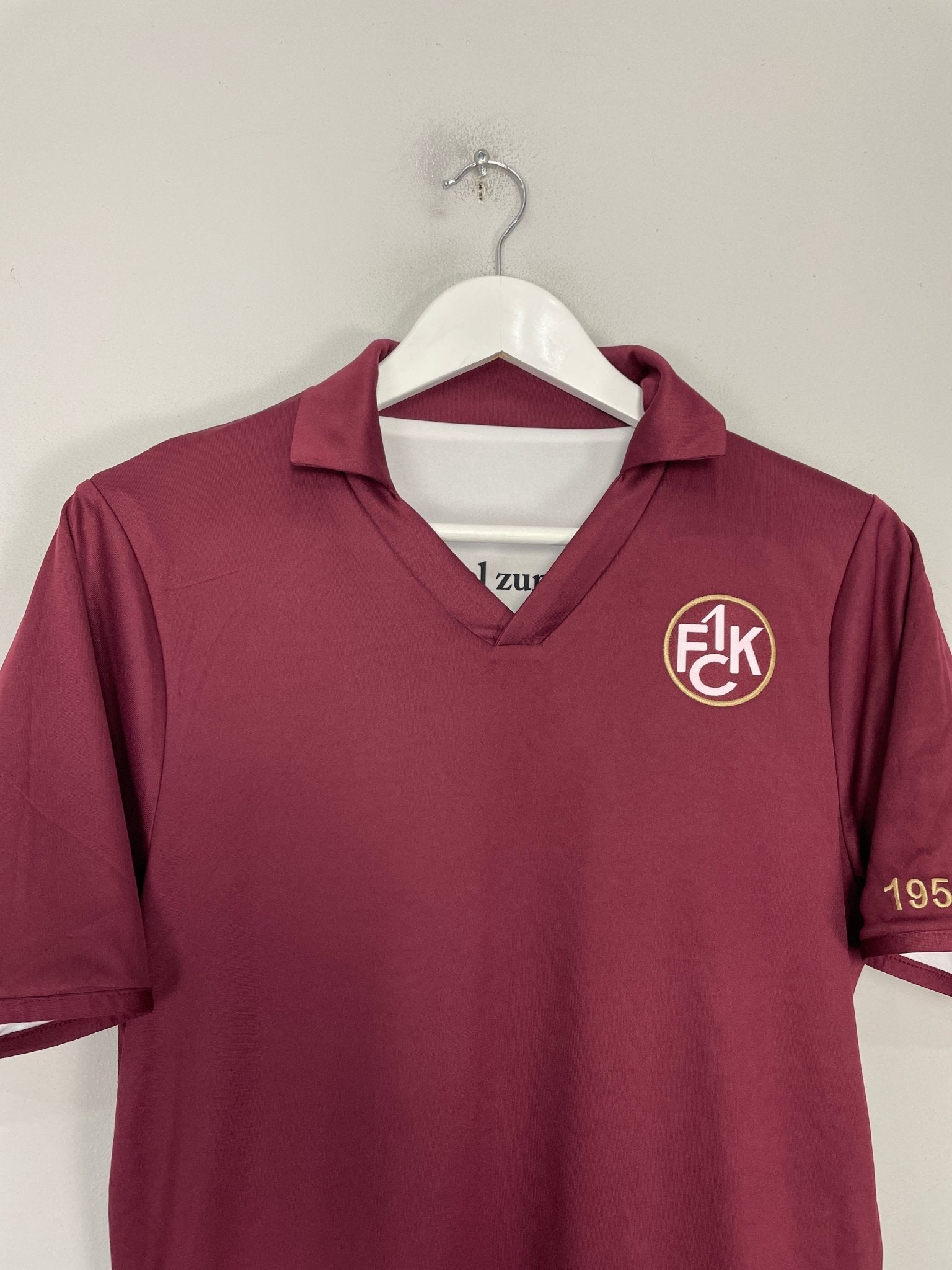Shop 2010 KAISERSLAUTERN *90 YEAR* #8 SPECIAL SHIRT (M) DO YOU FOOTBALL, classic football shirts, vintage football shirts & retro soccer jerseys at Cult Kits
