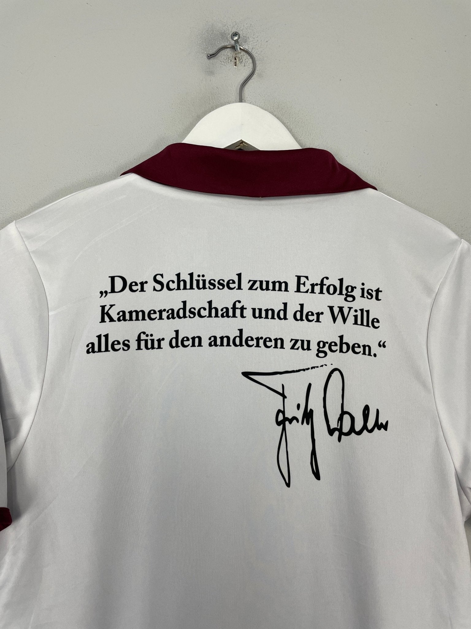Shop 2010 KAISERSLAUTERN *90 YEAR* #8 SPECIAL SHIRT (M) DO YOU FOOTBALL, classic football shirts, vintage football shirts & retro soccer jerseys at Cult Kits