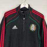 Shop 2010 MEXICO 1/4 ZIP FLEECE JACKET (L) ADIDAS, classic football shirts, vintage football shirts & retro soccer jerseys at Cult Kits