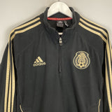 Shop 2010 MEXICO 1/4 ZIP FLEECE JACKET (S) ADIDAS, classic football shirts, vintage football shirts & retro soccer jerseys at Cult Kits