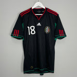 Shop 2010 MEXICO A.GUARDADO #18 AWAY SHIRT (M) ADIDAS, classic football shirts, vintage football shirts & retro soccer jerseys at Cult Kits