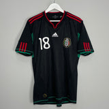 Shop 2010 MEXICO A.GUARDADO #18 AWAY SHIRT (M) ADIDAS, classic football shirts, vintage football shirts & retro soccer jerseys at Cult Kits