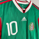 Shop 2010 MEXICO BLANCO #10 HOME SHIRT (S) ADIDAS, classic football shirts, vintage football shirts & retro soccer jerseys at Cult Kits