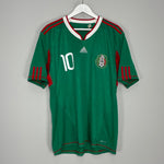 Shop 2010 MEXICO C.BLANCO #10 HOME SHIRT (L) ADIDAS, classic football shirts, vintage football shirts & retro soccer jerseys at Cult Kits