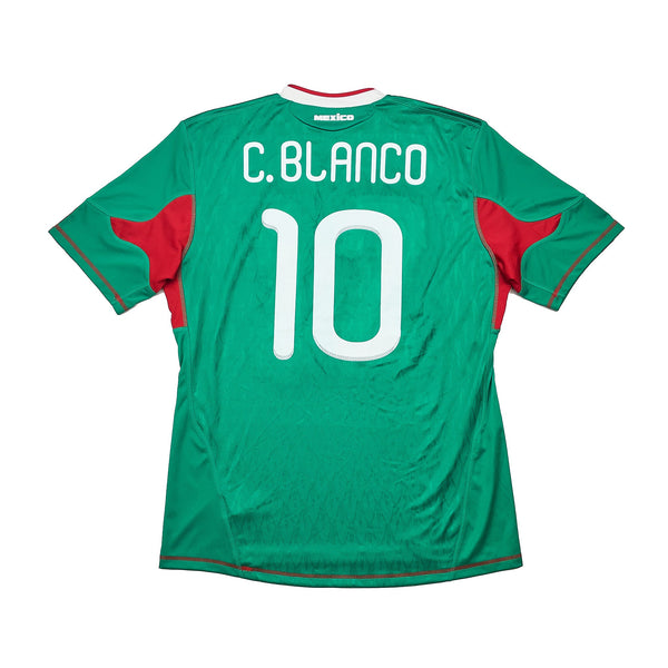 2010 Mexico C.Blanco #10 Home Shirt (L) Adidas – Cult Kits