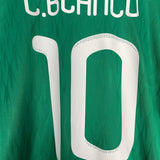 Shop 2010 MEXICO C.BLANCO #10 HOME SHIRT (L) ADIDAS, classic football shirts, vintage football shirts & retro soccer jerseys at Cult Kits