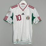 Shop 2010 MEXICO G.DOS SANTOS #10 BIOCENTENARIO *PLAYER ISSUE* AWAY SHIRT (S) ADIDAS, classic football shirts, vintage football shirts & retro soccer jerseys at Cult Kits
