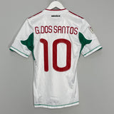 Shop 2010 MEXICO G.DOS SANTOS #10 BIOCENTENARIO *PLAYER ISSUE* AWAY SHIRT (S) ADIDAS, classic football shirts, vintage football shirts & retro soccer jerseys at Cult Kits